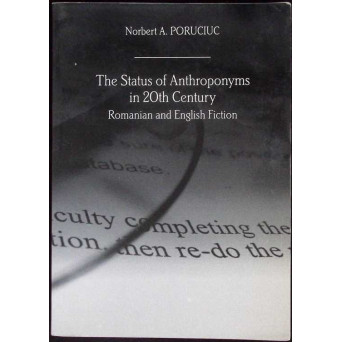 THE STATUS OF ANTHROPONYMS IN 20th CENTURY