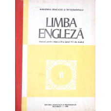 LIMBA ENGLEZA, MANUAL PENTRU CLASA A XI-A