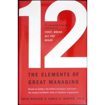 12 THE ELEMENTS OF GREAT MANAGING