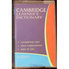 CAMBRIDGE LEARNER'S DICTIONARY