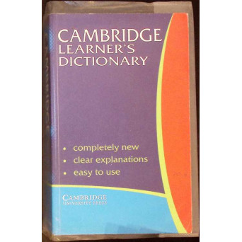 CAMBRIDGE LEARNER'S DICTIONARY