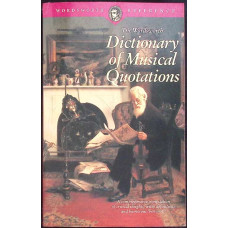 DICTIONARY OF MUSICAL QUOTATIONS