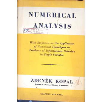 NUMERICAL ANALYSIS 