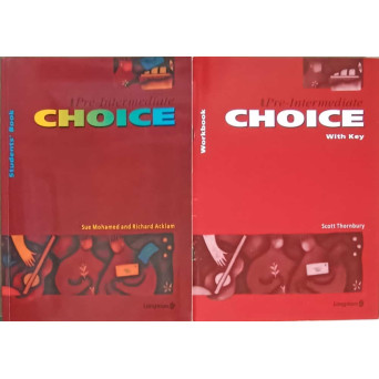 THE PRE-INTERMEDIATE CHOICE VOL.1-2 STUDENT'S BOOK, WORKBOOK WITH KEY