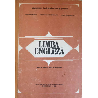 LIMBA ENGLEZA. MANUAL PENTRU ANUL V DE STUDIU
