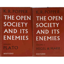 THE OPEN SOCIETY AND ITS ENEMIES VOL.1-2 PLATO, HEGEL & MARX