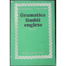 GRAMATICA LIMBII ENGLEZE PENTRU UZ SCOLAR