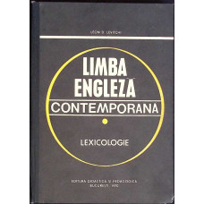 LIMBA ENGLEZA CONTEMPORANA, LEXICOLOGIE