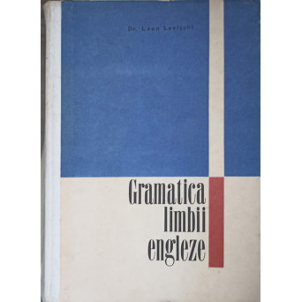 GRAMATICA LIMBII ENGLEZE