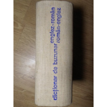 DICTIONAR DE BUZUNAR ENGLEZ-ROMAN, ROMAN-ENGLEZ