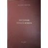 DICTIONAR ENGLEZ-ROMAN