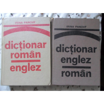 DICTIONAR ROMAN-ENGLEZ SI ENGLEZ-ROMAN