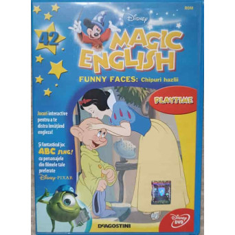 DVD PENTRU COPII. MAGIC ENGLISH. FUNNY FACES: CHIPURI HAZLII