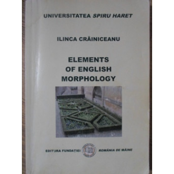 ELEMENTS OF ENGLISH MORPHOLOGY