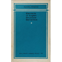ELEMENTS OF ENGLISH STRUCTURAL SEMANTICS