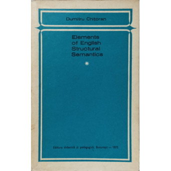 ELEMENTS OF ENGLISH STRUCTURAL SEMANTICS