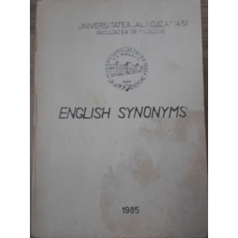 ENGLISH SYNONYMS