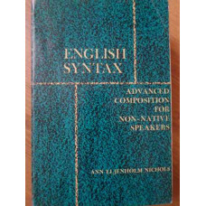ENGLISH SYNTAX. ADVANCED COMPOSITION FOR NON-NATIVE SPEAKERS