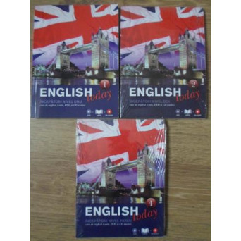ENGLISH TODAY VOL.1,2,4 (INCLUDE DVD+CD-URI)