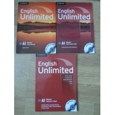 ENGLISH UNLIMITED VOL.1-3. A1 STARTER COURSEBOOK. STARTER TEACHER'S PACK. STARTER SELF-STUDY PACK (CONTINE 2 DVD-URI DIN 3)