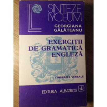 EXERCITII DE GRAMATICA ENGLEZA