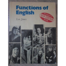 FUNCTIONS OF ENGLISH. A COURSE FOR UPPER-INTERMEDIATE AND MORE ADVANCED STUDENTS