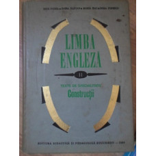 LIMBA ENGLEZA II TEXTE DE SPECIALITATE CONSTRUCTII