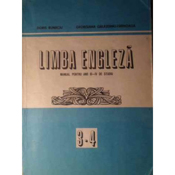 LIMBA ENGLEZA MANUAL PENTRU ANII III-IV DE STUDIU