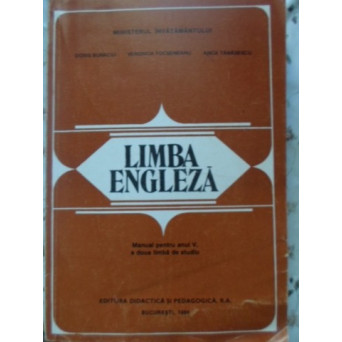 LIMBA ENGLEZA MANUAL PENTRU ANUL V A DOUA LIMBA DE STUDIU