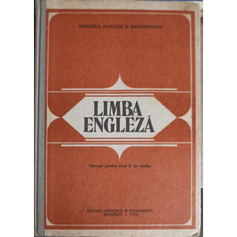 LIMBA ENGLEZA. MANUAL PENTRU ANUL V DE STUDIU