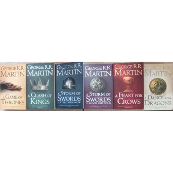 LOT 6 CARTI GEORGE R.R. MARTIN: A SONG OF ICE AND FIRE