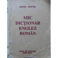 MIC DICTIONAR ENGLEZ-ROMAN