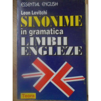 SINONIME IN GRAMATICA LIMBII ENGLEZE