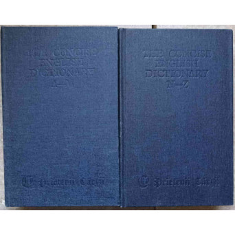 THE CONCISE ENGLISH DICTIONARY VOL.1-2 A-Z