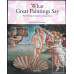 WHAT GREAT PAINTINGS SAY VOL.1-2