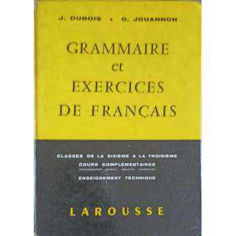 GRAMMAIRE ET EXERCICES DE FRANCAIS