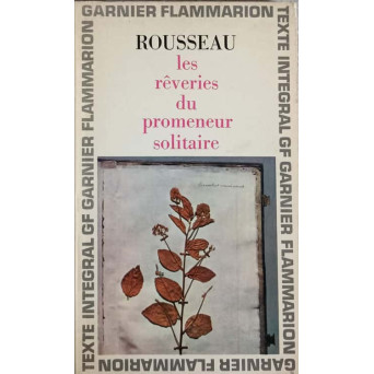 LES REVERIES DU PROMENEUR SOLITAIRE