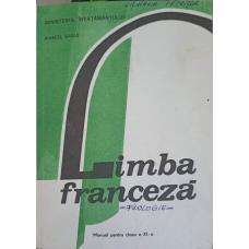 LIMBA FRANCEZA, MANUAL PENTRU CLASA A XI-A