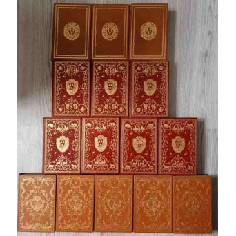 LOT 15 CARTI DE COLECTIE: MEMOIRES VOL.1-3; CONTES VOL.1-3; FABLES VOL.1-4;  MEMOIRES DE LA COMTESSE DU BARRI VOL.1-5