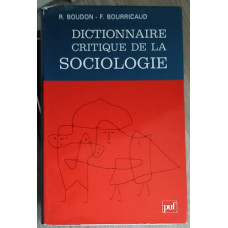 DICTIONNAIRE CRITIQUE DE LA SOCIOLOGIE