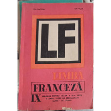 LIMBA FRANCEZA, MANUAL PENTRU CLASA A IX-A