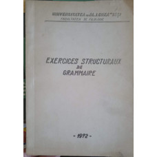 EXERCICES STRUCTURAUX DE GRAMMAIRE