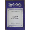 PAGES CHOISIES