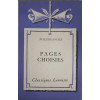 PAGES CHOISIES