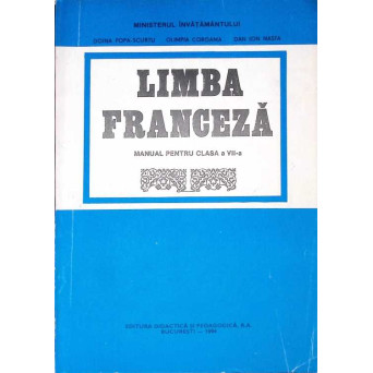 LIMBA FRANCEZA. MANUAL PENTRU CLASA A VIII-A