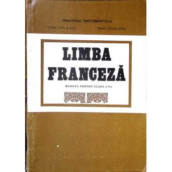 LIMBA FRANCEZA. MANUAL PENTRU CLASA A V-A