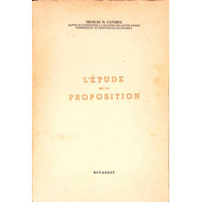L'ETUDE DE LA PROPOSITION L'ETUDE DE LA PROPOSITION