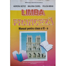 LIMBA FRANCEZA, MANUAL PENTRU CLASA A IX-A