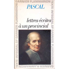 LETTRES ECRITES A UN PROVINCIAL