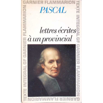 LETTRES ECRITES A UN PROVINCIAL